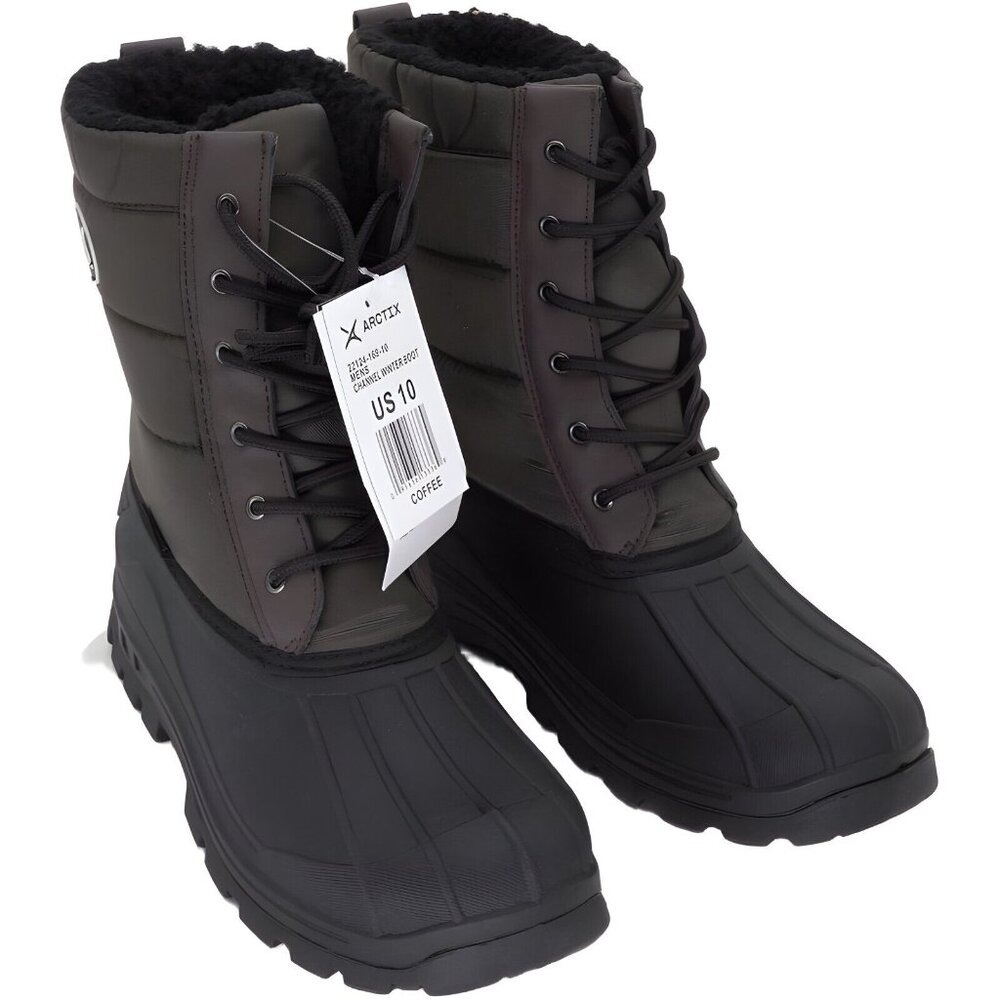 Arctix Men's Channel Winter Boot, Coffee, Size 10 Men